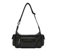 LIEBESKIND BERLIN Cuir sac à épaule Lila Sheep Natural Crossbody Black noir
