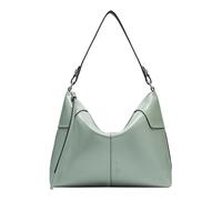 LIEBESKIND BERLIN Cuir sac à épaule Mila Lack Distressed Hobo Bag Forest Green vert