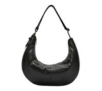 LIEBESKIND BERLIN Cuir sac à épaule Moon Sheep Natural Hobo Bag Black noir