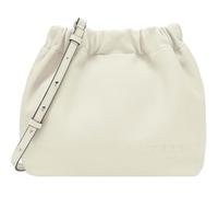 LIEBESKIND BERLIN Cuir sac à épaule Ruffle Sheep Natural Cloud Hobo Bag Milk écru