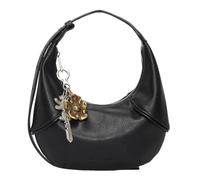 LIEBESKIND BERLIN Cuir sac à épaule Ryker Hobo Black noir