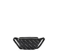 LIEBESKIND BERLIN Cuir Sac Banane Sac à épaule bandoulière Beltbag Black Noir