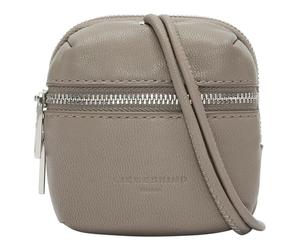 LIEBESKIND BERLIN Cuir sac d’accessoires Keyring Pouch Pendant Neutral Grey taupe