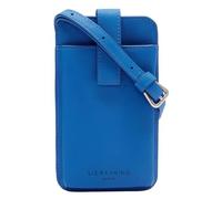 LIEBESKIND BERLIN Cuir sac pour téléphone portable sac à épaule bandoulière Harris Mobile Pouch Pool bleu
