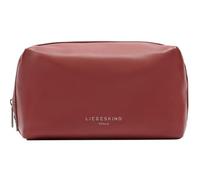 LIEBESKIND Berlin Cuir Trousse de Toilette Trousse de Maquillage Pouch Cosmetic Bag True Red Rouge