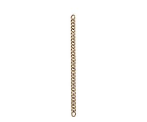 LIEBESKIND Berlin Fancy Straps, Damen, Gold Brass Chain, XS (HxBxT 2.2cm x48cm x0.5cm)
