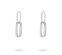 Liebeskind Berlin LJ-1558-E-40 Boucles d'oreilles en argent, 5,0 cm, Acier inoxydable, Pas de gemme