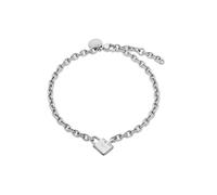 Liebeskind Berlin LJ-1629-B-21 Bracelet en acier inoxydable argenté, 21 cm, Acier inoxydable, Pas de gemme