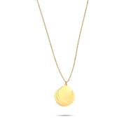 Liebeskind Berlin LJ-1656-N-50 Collier en acier inoxydable doré IP, 50 cm, Acier inoxydable, Pas de gemme