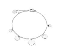 Liebeskind Berlin LJ-1658-B-21 Bracelet en acier inoxydable argenté, 21 cm, Acier inoxydable, Pas de gemme