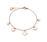 Liebeskind Berlin LJ-1660-B-21 Bracelet en acier inoxydable or rose IP, 21 cm, Acier inoxydable, Pas de gemme