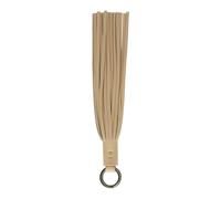 LIEBESKIND BERLIN Cuir accessoires pour sacs Tassel Keyring Biscotti écru