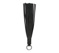 LIEBESKIND BERLIN Cuir accessoires pour sacs Tassel Keyring Black noir