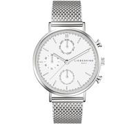 Liebeskind Berlin Montre à affichage analogique argent / blanc, Taille One Size