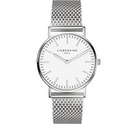 Liebeskind Berlin Montre à affichage analogique argent / blanc, Taille One Size