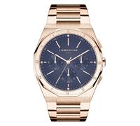 Liebeskind Berlin Montre à affichage analogique bleu outremer / or, Taille One Size