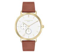 Liebeskind Berlin Montre à affichage analogique marron / or, Taille One Size