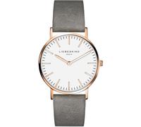 Liebeskind Berlin Montre à affichage analogique 'New Case' or rose / gris, Taille One Size