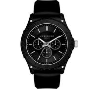 Liebeskind Berlin Montre à affichage analogique noir / argent, Taille One Size