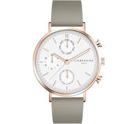 Liebeskind Berlin Montre à affichage analogique or / greige / blanc, Taille One Size