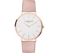 Liebeskind Berlin Montre à affichage analogique or / rose ancienne / blanc, Taille One Size