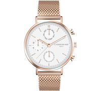 Liebeskind Berlin Montre à affichage analogique or rose / noir / blanc, Taille One Size