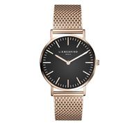 Liebeskind Berlin Montre pour Femmes - Ronde Montre À Quartz 34 Mm - Bracelet Mesh - 5 ATM Étanche - Moderne & Élégant - Disponible en Différentes Couleurs