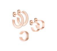 Liebeskind Berlin Parure de bijoux or rose, Taille One Size