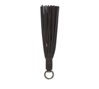 LIEBESKIND BERLIN Cuir accessoires pour sacs Tassel Keyring Deep Soil marron foncé