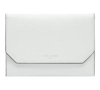 LIEBESKIND BERLIN Pochette blanc en cuir pour femme Lora Calf Optic Pouch Arctic M 278935