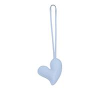 LIEBESKIND BERLIN porte-clés Puffy Heart Pendant Blue Denim bleu clair
