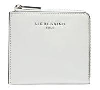 LIEBESKIND BERLIN Porte-monnaie blanc en cuir pour femme Paris 4 Paper Touch Crinkle Nino Wallet Arctic XS 269836
