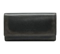 LIEBESKIND Berlin Porte-Monnaie Lou Vintage Leather Slam Purse Black Noir