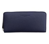 LIEBESKIND Berlin Portefeuille en cuir bleu Cobalt Sky