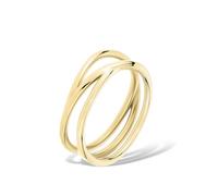 Liebeskind Berlin Ring LJ-1625-R-54 en acier inoxydable in IP or