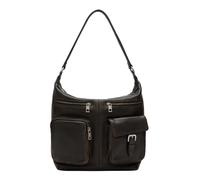 LIEBESKIND BERLIN Cuir sac à épaule Andrea Hobo Bag Roasted Coconut marron foncé