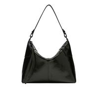LIEBESKIND BERLIN Sac à épaule noir en cuir pour femme - Mila Lack Distressed Hobo Bag M 303585