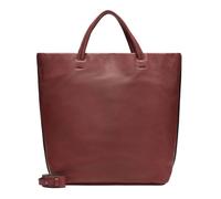 LIEBESKIND BERLIN Sac à épaule rouge vin en cuir pour femme - Hera Sheep Natural Tote Bag L Berry 291371