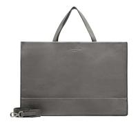 LIEBESKIND BERLIN sac à main sac à épaule LOU 2 3D Leather Satchel Iron gris foncé