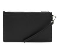 LIEBESKIND BERLIN Cuir sac à poignet pochette Pouch Black noir