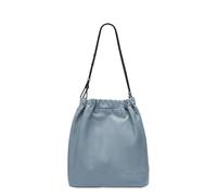LIEBESKIND BERLIN Ruffle Sheep Natural Cloud Hobo Bag M Blue Heaven