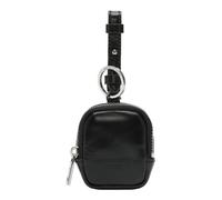 LIEBESKIND BERLIN Cuir sac d’accessoires Andrea Keyring Pouch Black noir