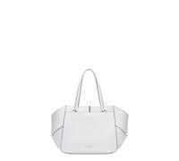 LIEBESKIND Berlin Lilly Heavy Pebble, Sac de Courses Damen, offwhite, M (HxBxT 27cm x57cm x17cm)