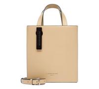 LIEBESKIND BERLIN Sac à épaule bandoulière brun clair blanc pour femme Paper Bag Carter Bi-Color Tote Bag Sandy S 259489