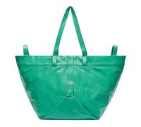 LIEBESKIND BERLIN Sac shopper vert en cuir pour femme Elvira Paper Touch Crinkle Shopper Jade L 269679