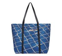 Liebeskind Berlin Aurora, Sac de Courses Damen, Pool, L (HxBxT 38cm x55.5cm x19cm)