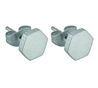 LIEBESKIND LJ-0055-E-07 Clous D’oreilles Pour Femme, Acier Inoxydable Satiné
