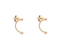 Liebeskind Boucles d'oreilles créoles Berlin LJ-1669-E-16 en acier inoxydable or rose, 1,6 cm, Acier inoxydable, Pas de gemme
