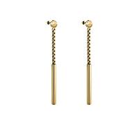 LIEBESKIND LJ-0149-E-61 Boucles d’Oreilles Pendantes Pour Femme, Acier Inoxydable