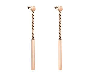 Liebeskind Boucles d'oreilles pendantes pour femme Acier inoxydable, Acier inoxydable, Sans pierre